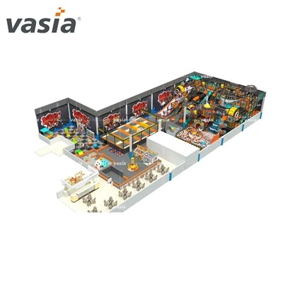 Equipo de juegos blandos para interiores para preescolar