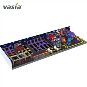 Bloques de espuma para parque de trampolines